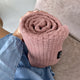 LullaLove couverture/tissu en laine mérinos papillon pivoine