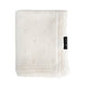 LullaLove Couverture en bambou ajourée Marguerite Coconut 80x100 cm