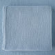 LullaLove - Couverture en laine mérinos bleu nuage