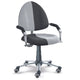 Mayer Chaise de bureau évolutive ergonomique Freaky, Gris/Anthracite