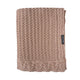 LullaLove couverture pour biscuits en laine mérinos Caramel beige