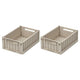 Liewood Weston Sandy toy boxes 2 pcs taille S
