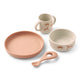 Liewood Service de vaisselle pour enfants Vivi Dream Ecru