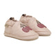 En Fant Chaussons en cuir pour bébé Rose Dust