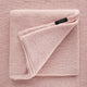 LullaLove - Couverture en laine mérinos rose poudré, rose poudré