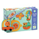 Djeco Puzzle pour enfants duo Véhicules