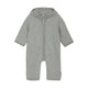 Huttelihut Combinaison bébé en coton Mélange gris clair