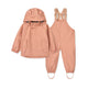 Liewood Veste et pantalon de pluie Manu Tuscany rose pour enfants