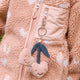 Liewood Porte-clés en peluche en forme de cerise Alfredo Pale tuscany