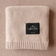 LullaLove Couverture en bambou 80x100 cm Beige caramel