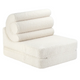 Wigiwama Baby pouf multifonctionnel Flipster Cream White