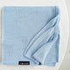 Lullalove Couverture légère en bambou pour bébé - bleu bébé