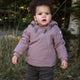 Mikk line Baby veste d'hiver Solid Twilight Mauve