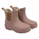 Mikk line TPR Short Winter Wellies Twilight Mauve shoes