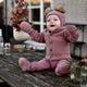 Mikk line Combinaison pour bébé avec capuche en laine mérinos Burlwood