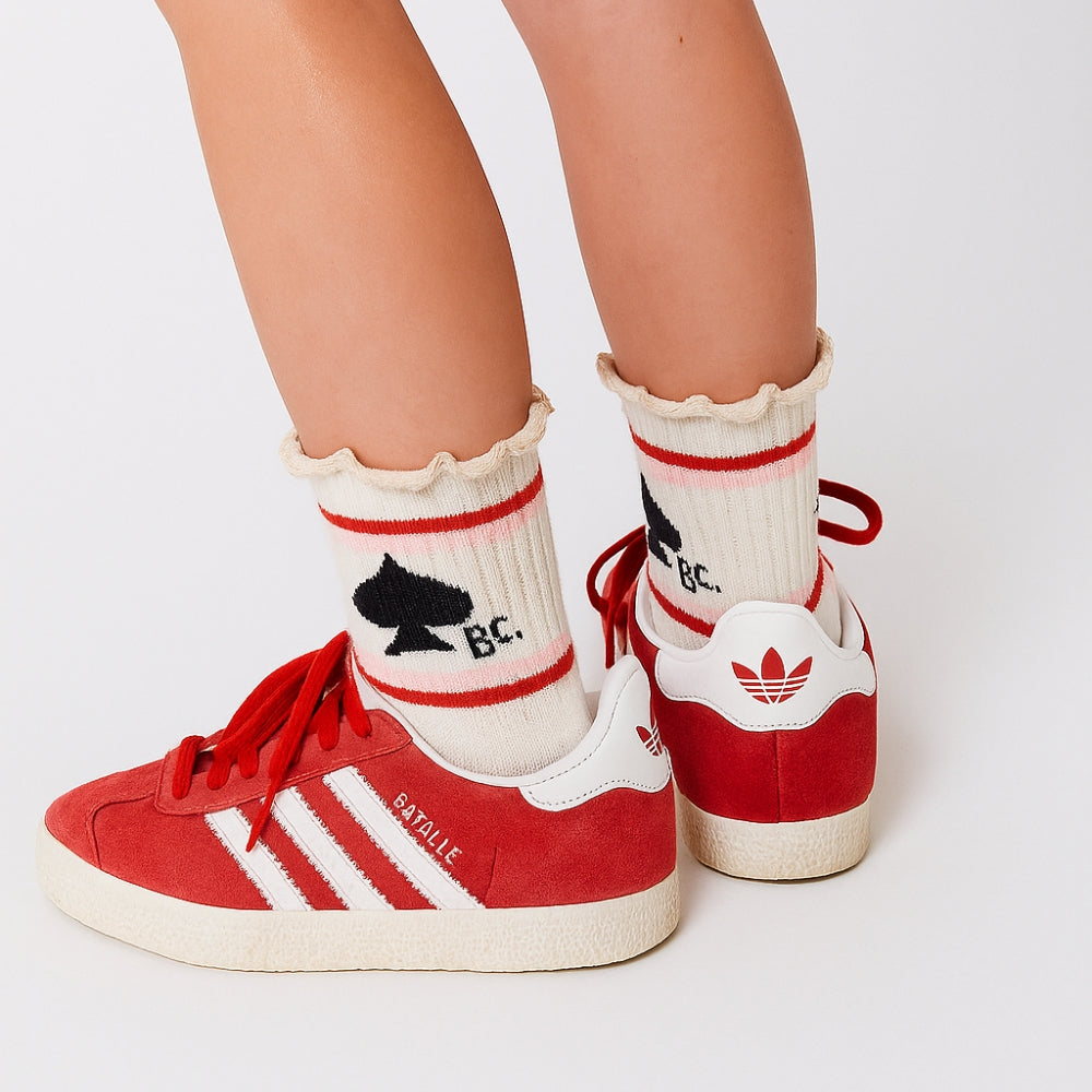 Chaussettes - Bébé - Fille - Coton doux - Ajourées - Longues - Blanc Blanc - Prêt-à-Porter Chaussettes - Bébé - Fille - Coton doux - Ajourées - Longues - Blanc Blanc - Prêt-à-Porter