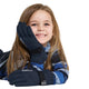 Didriksons Gants d'hiver avec doigts Biggles Navy