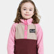 Didriksons Polaire pour enfants avec boutons Monte Anemon Rouge