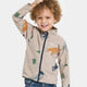 Didriksons Sweat zippé enfant Monte Winter Ocean Multi