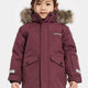 Didriksons Children's Parka Bjarven Anemon Red Jacket