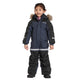 Didriksons Combinaison d'hiver pour enfants Bjarven Navy