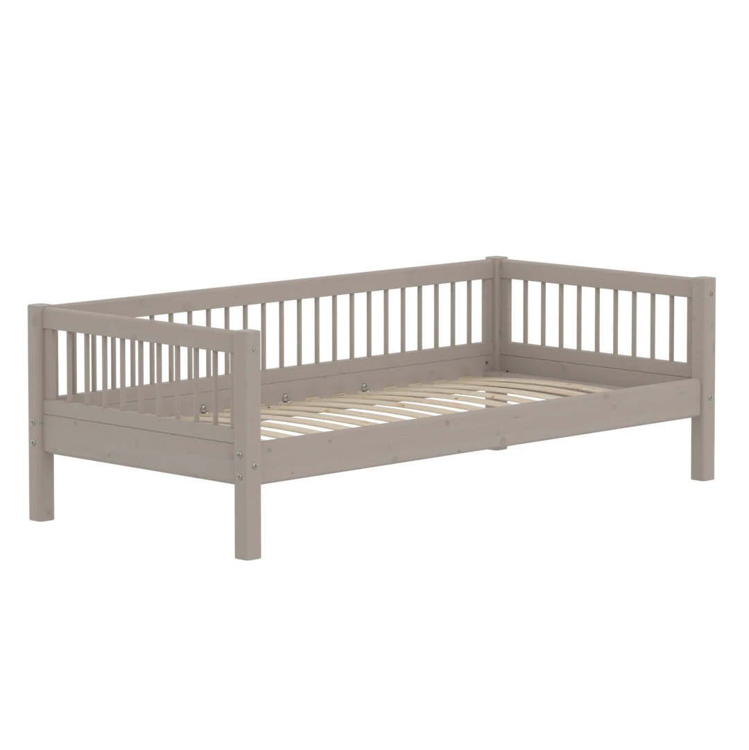 Flexa Lit simple pour enfants Classic Grey Washed Pine