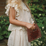 Konges Slojd Sac à bandoulière avec motif de coccinelle pour enfants Perla Ladybug