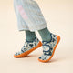 Affenzahn Chaussons en coton végétalien pour enfants "Movy Bunny".