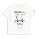 Konges Slojd T-shirt à manches courtes pour enfants Era Off White/Piscina