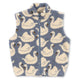 Konges Slojd Gilet polaire pour enfants Joddy Teddy Swan