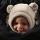 Konges Slojd Casquette à oreilles pour enfants Safa Oxford Tan