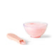 Tiny Harlow Tiny Tummies set d'alimentation pour poupées bol et cuillère, yaourt à la fraise