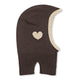 Konges Slojd Pull cheminée pour enfants Collette Chocolate Brown