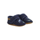 En Fant Chaussons en laine avec broderie Wool Slippers Dinosaur Navy