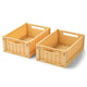Liewood Conteneur de stockage Weston Lemon jaune S