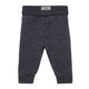Huttelihut Pantalon de jogging en laine Wollfleece Ombre Blue Melange