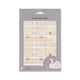 Konges Sløjd Étiquettes de nom Swan 60 pcs