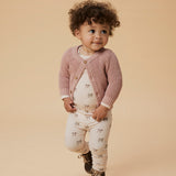 Lil' Atelier Baby Body Slim Silver Peony Bow NBFGAVO
