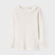 Lil' Atelier T-shirt à manches longues pour fille NMFRACHEL, Coconut Milk