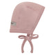 Huttelihut Bonnet bébé en polaire de laine Wollfleece, Mahogany Rose