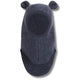 Huttelihut Cagoule enfant en laine avec oreilles Ombre Blue Melange