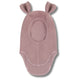 Huttelihut Cagoule enfant en laine à rayures avec oreilles Woodrose
