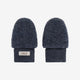 Huttelihut Moufles bébé en laine mérinos Wollfleece Ombre Blue Melange