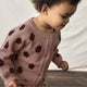 Lil' Atelier Cardigan pour bébés coupe regular Rose brumeuse NBFLULIO
