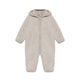 Huttelihut Combinaison bébé avec capuche Camel Melange