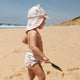 Liewood Chapeau de soleil pour enfants avec oreilles Senia Peach Sea shell