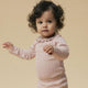 Lil' Atelier Body bébé slim à manches longues Misty Rose NBFRACHEL