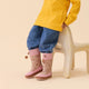 Affenzahn Bottes de pluie enfant fourrées barefoot véganes Puddly Deer