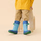 Affenzahn Bottes de pluie fourrées enfant barefoot Puddly Bird of Paradise