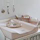 Cam Cam Copenhagen Matelas à langer Classic Stripes Rose 63x49 cm